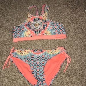 swim suit top and bottom